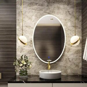 GC-06 LED Backlight Decorative Wall Mirrors with Double Sensor