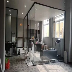 Slim profile Shower Cubicles With Toughened Glass