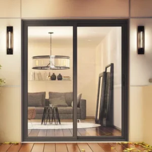 Domal Section Channel For Window and Door With Toughned Glass