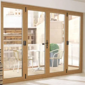UPVC Door With Toughened Glass
